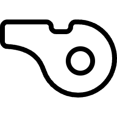 Whistle 1 Icon from Ultimate Light Set