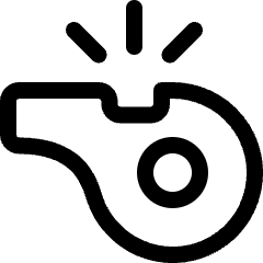 Whistle 2 Icon from Ultimate Regular Set