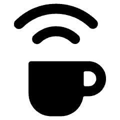 Wifi Coffee Icon from Ultimate Bold Set