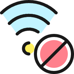 Wifi Disable Icon from Ultimate Colors Set