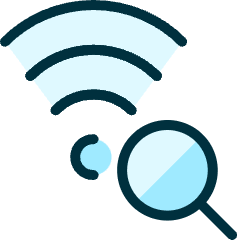 Wifi Search Icon from Ultimate Duotone Set