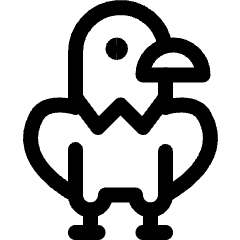 Wild Bird Eagle Icon from Ultimate Regular Set