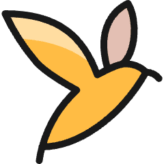 Wild Bird Fly 1 Icon from Ultimate Colors Set