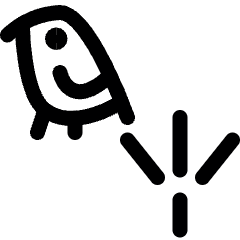 Wild Bird Footstep Icon from Ultimate Regular Set