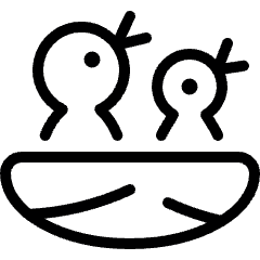 Wild Bird Nest Icon from Ultimate Light Set