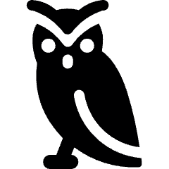 Wild Bird Owl Body Icon from Ultimate Bold Set