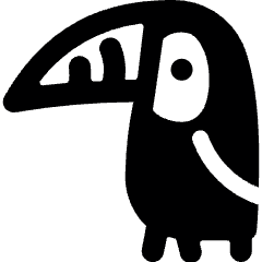 Wild Bird Parrot Icon from Ultimate Bold Set