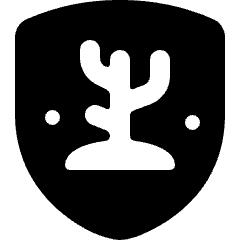 Wildlife Protection Tree Shield 1 Icon from Ultimate Bold Set