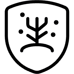 Wildlife Protection Tree Shield 1 Icon from Ultimate Light Set