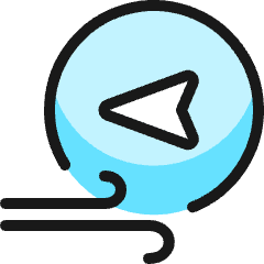 Wind West Icon from Ultimate Colors Set