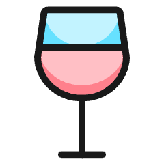 Wine Glass Icon from Ultimate Colors Set