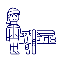 Skibooard 4 Illustration from UX Line Set