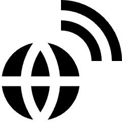 Globe Wireless Wifi Icon from Nova Solid Set