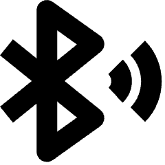 Wireless Network Bluetooth Icon from Nova Solid Set