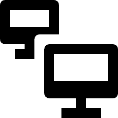 Wireless Network Server Client Icon from Nova Solid Set