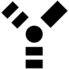Wireless Network Splitter Icon from Nova Solid Set