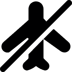 Airplane Mode Icon from Ultimate Bold Set