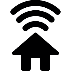 House Signal Icon from Ultimate Bold Set