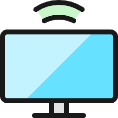 Monitor Signal Icon from Ultimate Colors Set