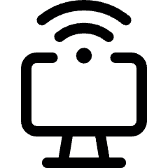 Monitor Signal Icon from Ultimate Regular Set