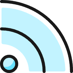 Rss Feed Icon from Ultimate Colors Set