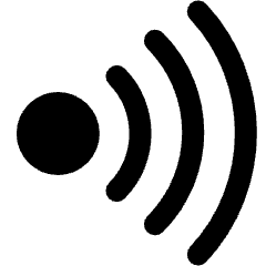 Signal Wave Icon from Ultimate Bold Set