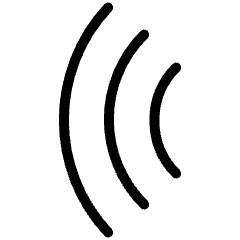 Wave Backward Icon from Ultimate Light Set