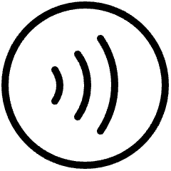 Wave Forward Circle Icon from Ultimate Light Set