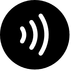 Wave Forward Circle Icon from Ultimate Bold Set