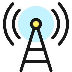 Wifi Signal 4 Icon from Ultimate Colors Set