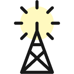 Wifi Signal 5 Icon from Ultimate Colors Set