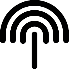 Wifi Signal Icon from Ultimate Bold Set