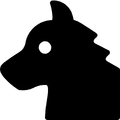 Wolf 3 Icon from Ultimate Bold Set