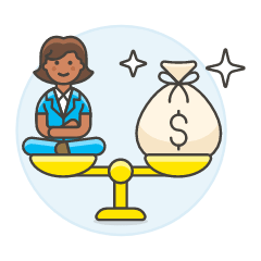 Balance Equal 5 Illustration from UX Colors Set