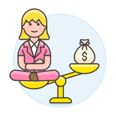 Balance Happy 4 Illustration from UX Colors Set