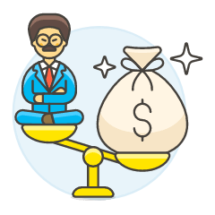 Balance Unhappy 3 Illustration from UX Colors Set