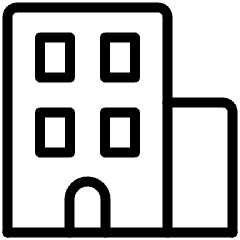 Office Building Double Icon from Ultimate Light Set