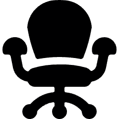Office Chair Icon from Ultimate Bold Set