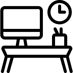 Office Desk 1 Icon from Ultimate Light Set