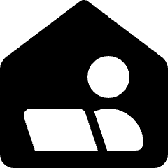 Small Office Laptop User Icon from Ultimate Bold Set