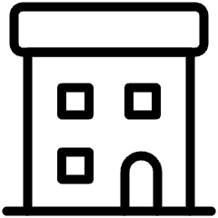 Small Office Tall Building Icon from Ultimate Light Set