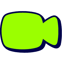 Video Camera Icon from Stickies Duo Set