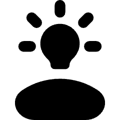Collaborations Idea Icon from Flex Solid Set