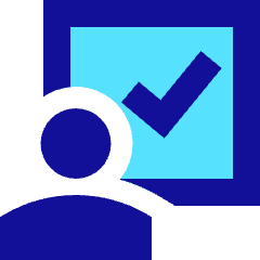 Group Meeting Approval Icon from Sharp Pop Set