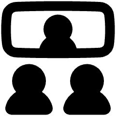 Group Meeting Call Icon from Plump Remix Set