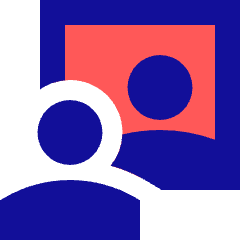 Group Meeting Call Icon from Sharp Pop Set
