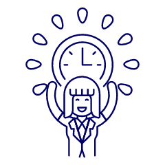 Energized Employee 4 Illustration from UX Line Set