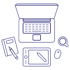 Workspace 2 1 Illustration from UX Line Set