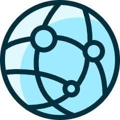 Network Icon from Ultimate Duotone Set