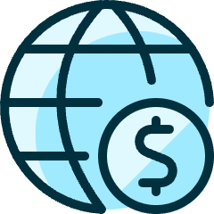 Network Cash Icon from Ultimate Duotone Set